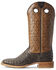 Image #2 - Ariat Men's Brown Caiman Belly Western Boots - Broad Square Toe, , hi-res