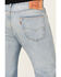 Image #3 - Levi's Men's 501® Higher Mountain Light Wash Original Fit Straight Jeans, Light Wash, hi-res