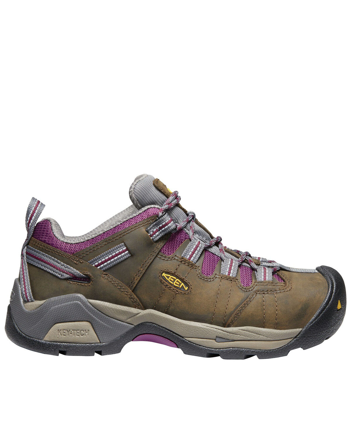 Image #2 - Keen Women's Brown Detroit XT Waterproof Work Boots - Steel Toe, , hi-res