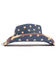 Image #3 - Cody James O Uncle Sam Straw Cowboy Hat, Black, hi-res