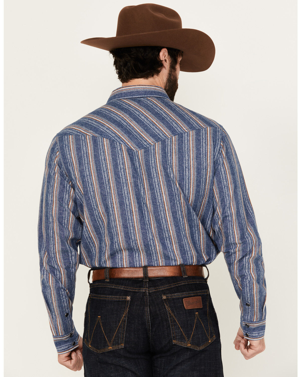 Product Name:  Cody James Men's Alpine Southwestern Striped Long Sleeve Pearl Snap Western Shirt
