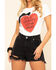 Image #4 - Bandit Brand Women's Cowboy Lovin' Graphic Short Sleeve Tee, , hi-res