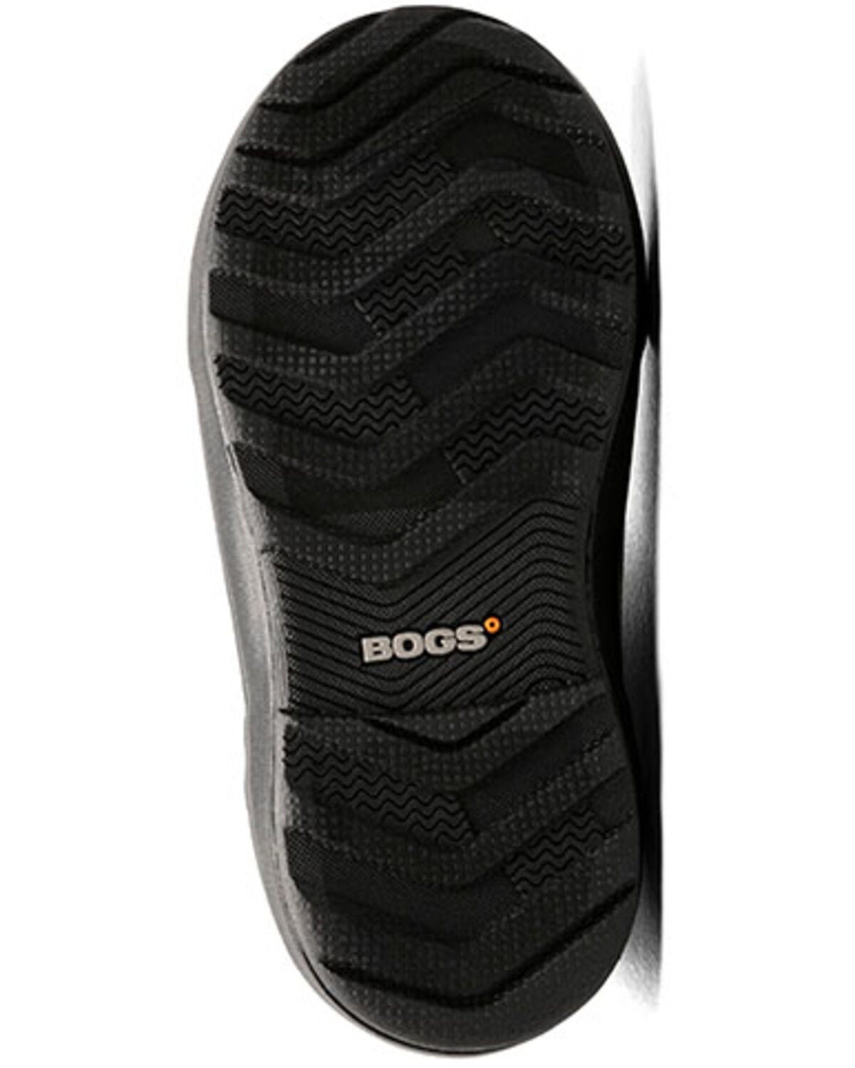 Image #7 - Bogs Boys' Classic II solid Waterproof Boots - Round Toe, Black, hi-res