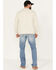 Moonshine Spirit Men's Fire Water Light/Medium Wash Slim Straight Stretch Denim Jeans, Light Medium Wash, hi-res