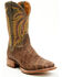 Image #1 - El Dorado Men's Exotic Alligator Western Boots - Broad Square Toe, Brass, hi-res