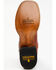 Dan Post Men's Exotic Full-Quill Ostrich Western Boots - Broad Square Toe, Cognac, hi-res