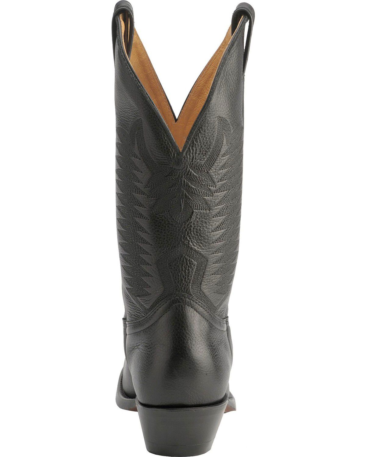 Image #7 - Boulet Men's Western Boots - Round Toe, Black, hi-res