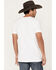 RANK 45 Men's Logo Saying Short Sleeve Graphic T-Shirt, White, hi-res