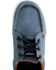 Image #6 - Wrangler By Twisted X Boys' Kicks Casual Shoes - Moc Toe, Blue, hi-res