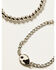 Image #3 - Shyanne Women's Cowhide Teardrop Bracelet Set - 5 Piece, Silver, hi-res