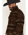 Image #2 - Wrangler Men's Southwestern Print Sherpa Lined Jacket, Brown, hi-res