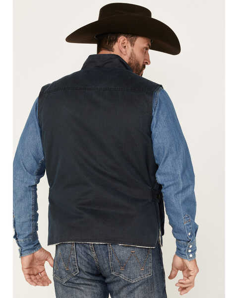Image #4 - Outback Trading Co Men's Berber Lining Cobar Vest, Navy, hi-res