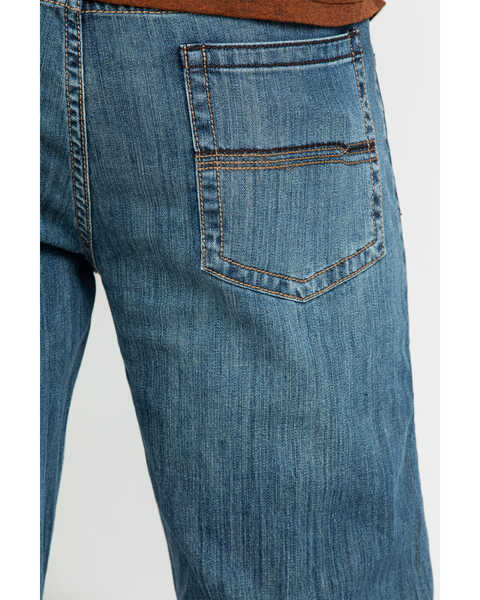 Image #4 - Cody James Men's Bozeman Medium Wash Slim Bootcut Stretch Denim Jeans, Indigo, hi-res