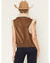 Image #4 - Ashley Women's Faux Leather Shearling Aviator Vest, Brown, hi-res