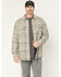 Image #1 - Hawx Men's Gritstone Plaid Print Button-Down Shirt Jacket, Tan, hi-res