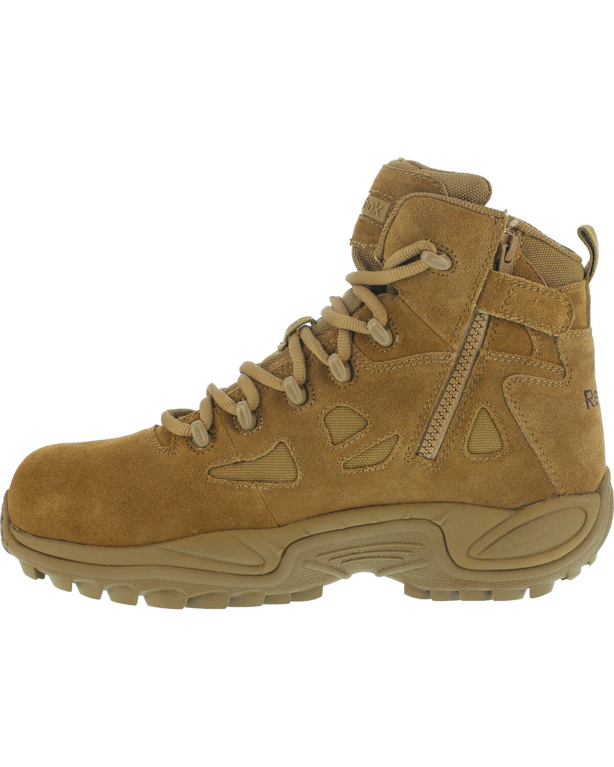 Image #4 - Reebok Men's Stealth 6" Tactical Boots - Composite Toe, Honey, hi-res