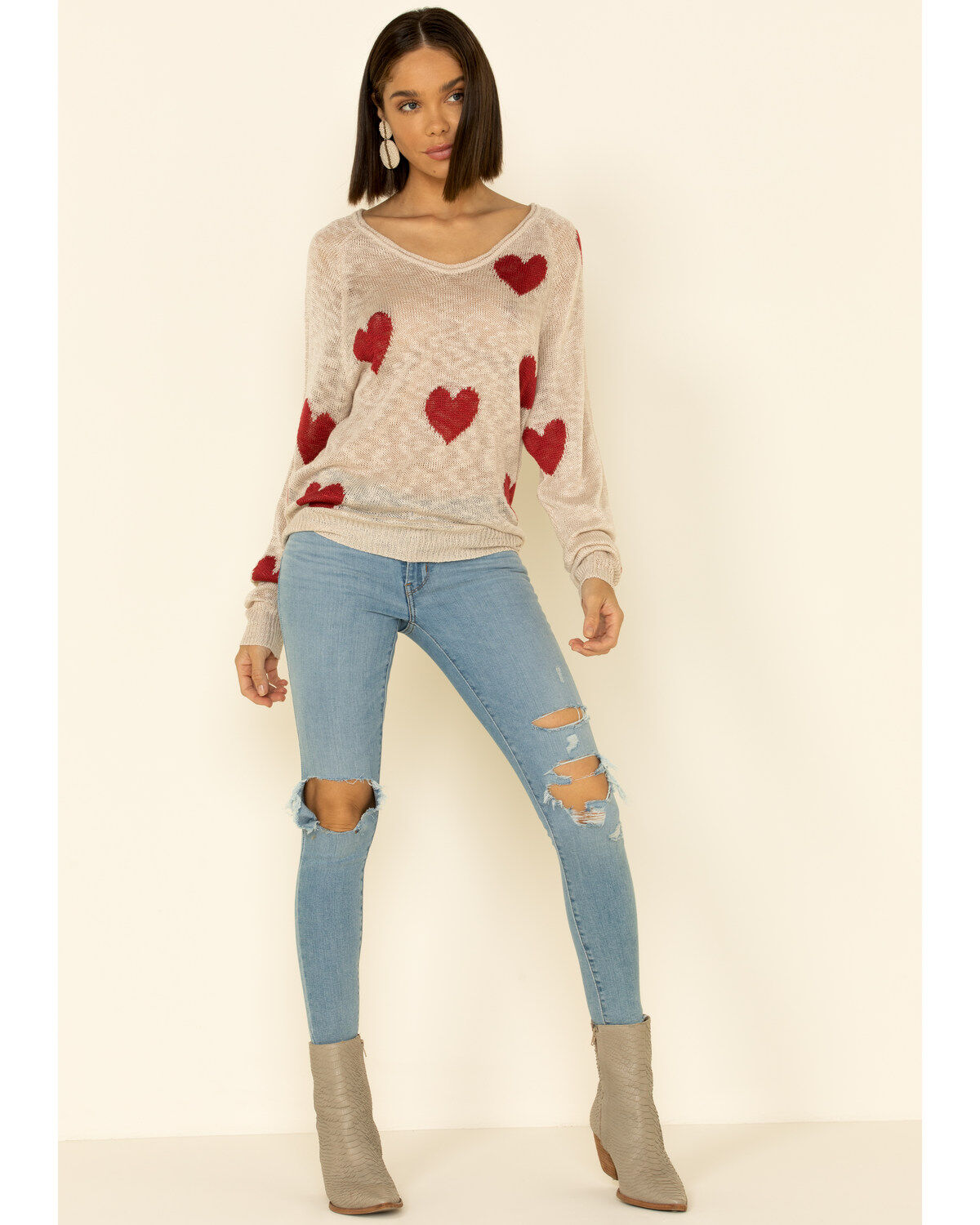 blank paige star sweater