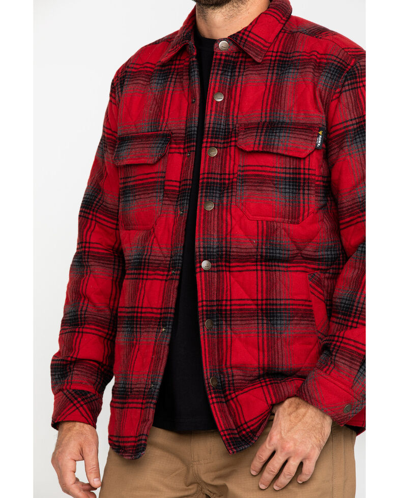 quilted mens flannel
