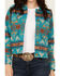 Image #3 - Pendleton Women's Printed Jacket, Turquoise, hi-res