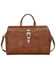 Image #2 - American West Antique Tan Leather Duffel Bag, Antique Tan, hi-res