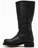 Image #3 - Ad Tec Men's 16" Oiled Leather Engineer Boots - Soft Toe, Black, hi-res