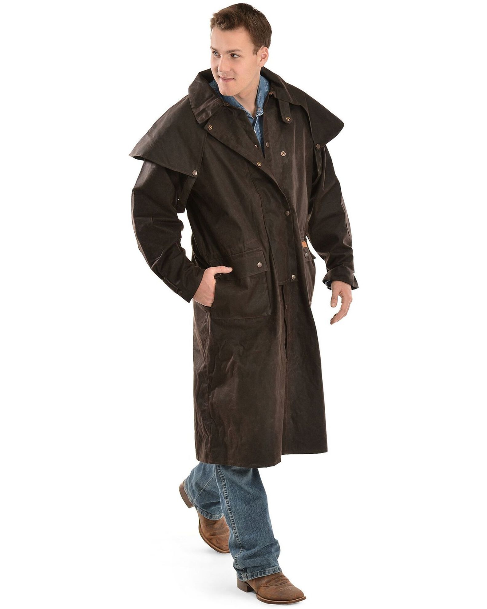 Outback Men's Low Ride Duster Coat | Boot Barn