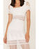 Maia Bergman Women's Surya Eyelet Lace Midi Dress, White, hi-res