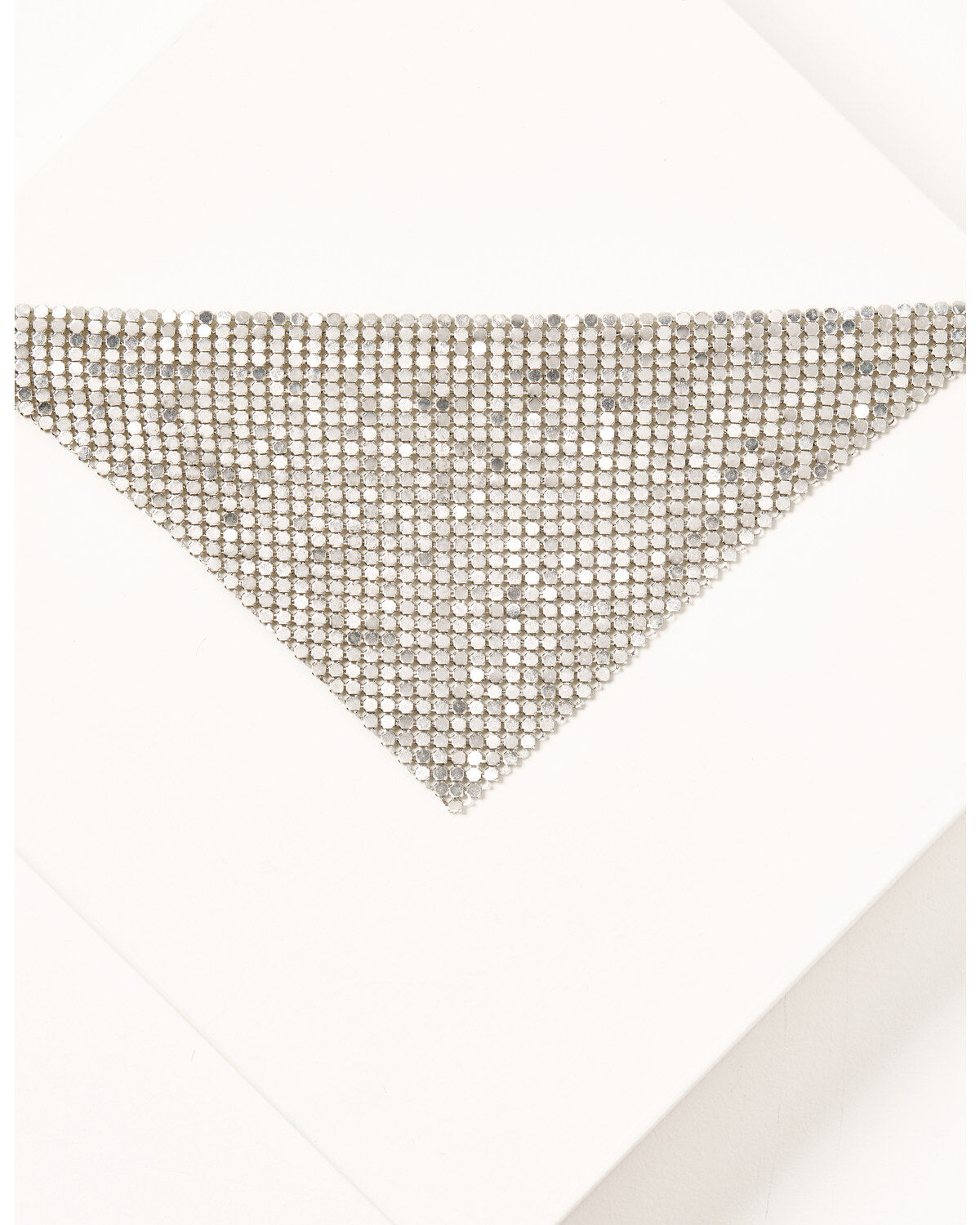 Image #1 - Shyanne Women's Bandita Sparkle Bandana Necklace, Silver, hi-res