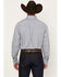 Image #4 - Wrangler Men's Geo Print Long Sleeve Button-Down Western Shirt - Tall, Teal, hi-res