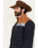Image #2 - Hooey Men's Colorblock Packable Puffer Jacket, Navy, hi-res