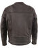 Image #3 - Milwaukee Leather Men's Cool Tec Leather Scooter Jacket - Big 4X, Black, hi-res