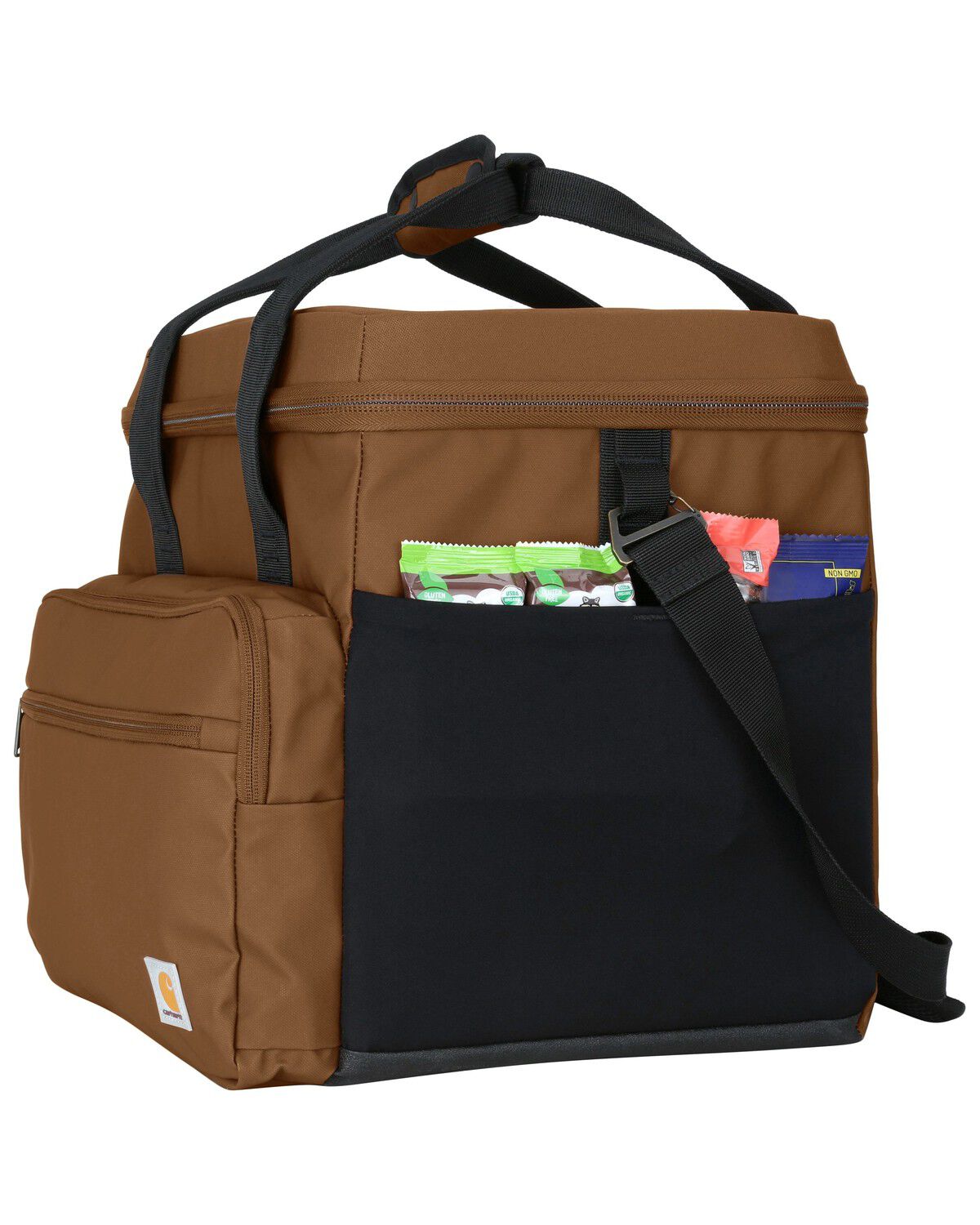Image #3 - Carhartt Cold Front 24 Can Cooler, Brown, hi-res