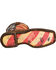 Durango Men's Patriotic Square Toe Western Boots, Brown, hi-res