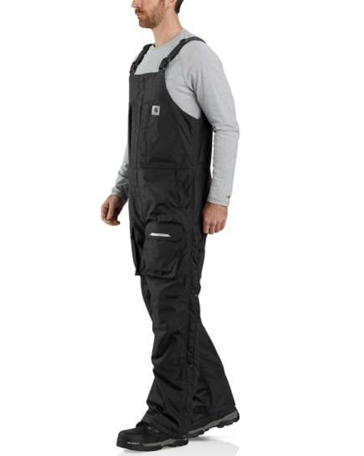 Image #3 - Carhartt Men's Black Yukon Extremes Insulated Work Coveralls , , hi-res
