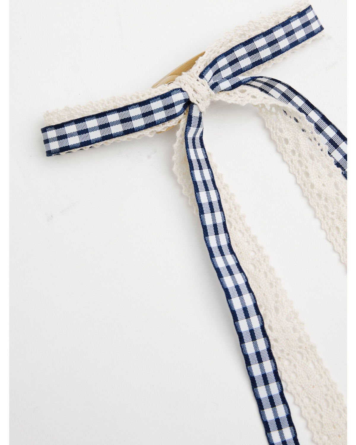 Image #4 - Shyanne Women's Gingham Lace Boot Bow, Blue, hi-res