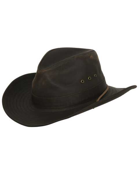 Outback Trading Co. Korona Canyonland Cloth Western Fashion Hat, Brown, hi-res