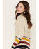 Pendleton Women's Striped Knit Cardigan Sweater, Ivory, hi-res