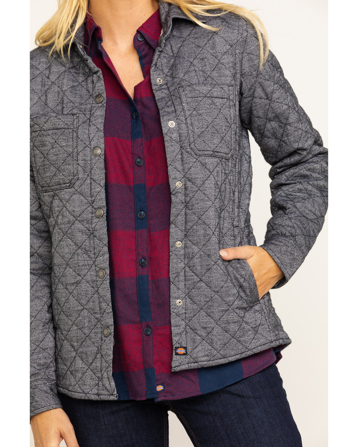 Quilted Flannel Shirt Jacket | Boot Barn