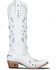 Lane Women's Cossette Western Boots - Snip Toe, White, hi-res