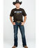 Image #7 - Stetson Rock Fit X Stitched Jeans, Dark Stone, hi-res