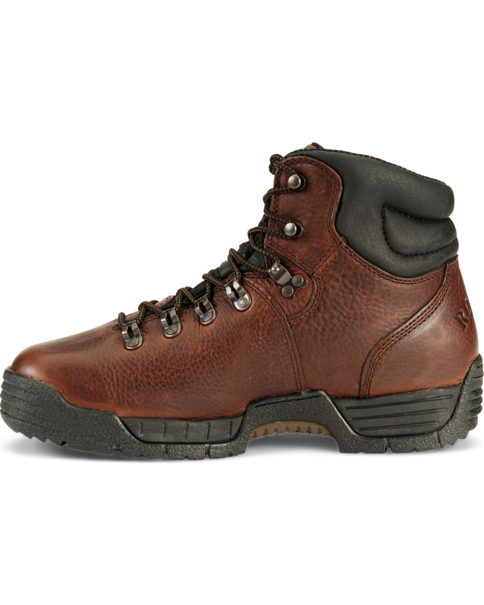 Image #3 - Rocky Men's Mobilite Work Boots, Brown, hi-res