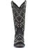 Image #5 - Corral Women's Dark Brown Full Studded Western Boots - Snip Toe, , hi-res
