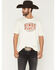 Image #1 - Kimes Ranch Men's Woodblock Short Sleeve Graphic T-Shirt, Natural, hi-res