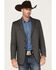 Image #1 - Circle S Men's Plano Sportcoat, Black, hi-res