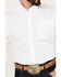 Cinch Men's Solid Long Sleeve Button-Down Western Shirt, White, hi-res