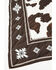 Image #4 - Idyllwind Women's Mona Southwest Cow Print Oversized Wild Rag, Brown, hi-res