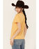 Image #4 - Wrangler Women's Boot Barn Exclusive Desert Short Sleeve Graphic Tee, Yellow, hi-res