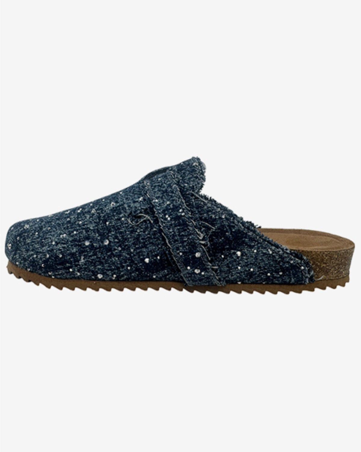 Image #3 - Very G Women's Basket Bling Casual Shoes, Navy, hi-res