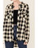 Image #2 - Stetson Women's Buffalo Plaid Print Long Sleeve Pearl Snap Shirt, White, hi-res