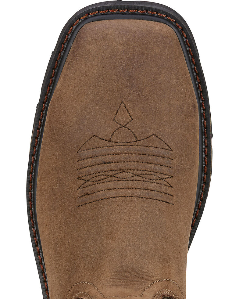 Ariat Men's Groundbreaker Western Work Boots Square Toe Boot Barn